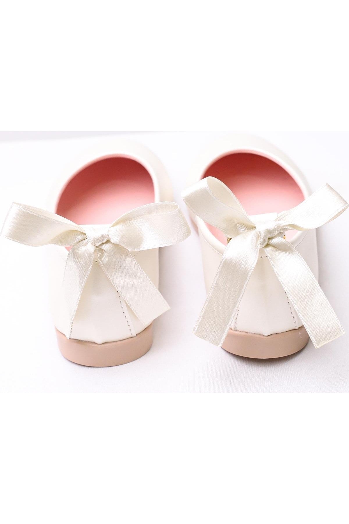 Pearl Ankle Girls Baby Flats