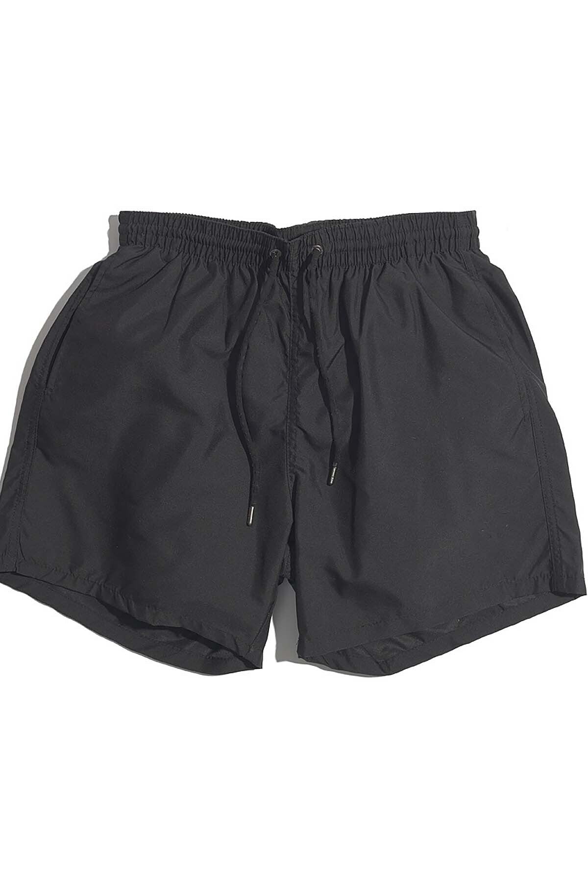Men'S Basic Standard Size Swimwear Pocket Sea Shorts