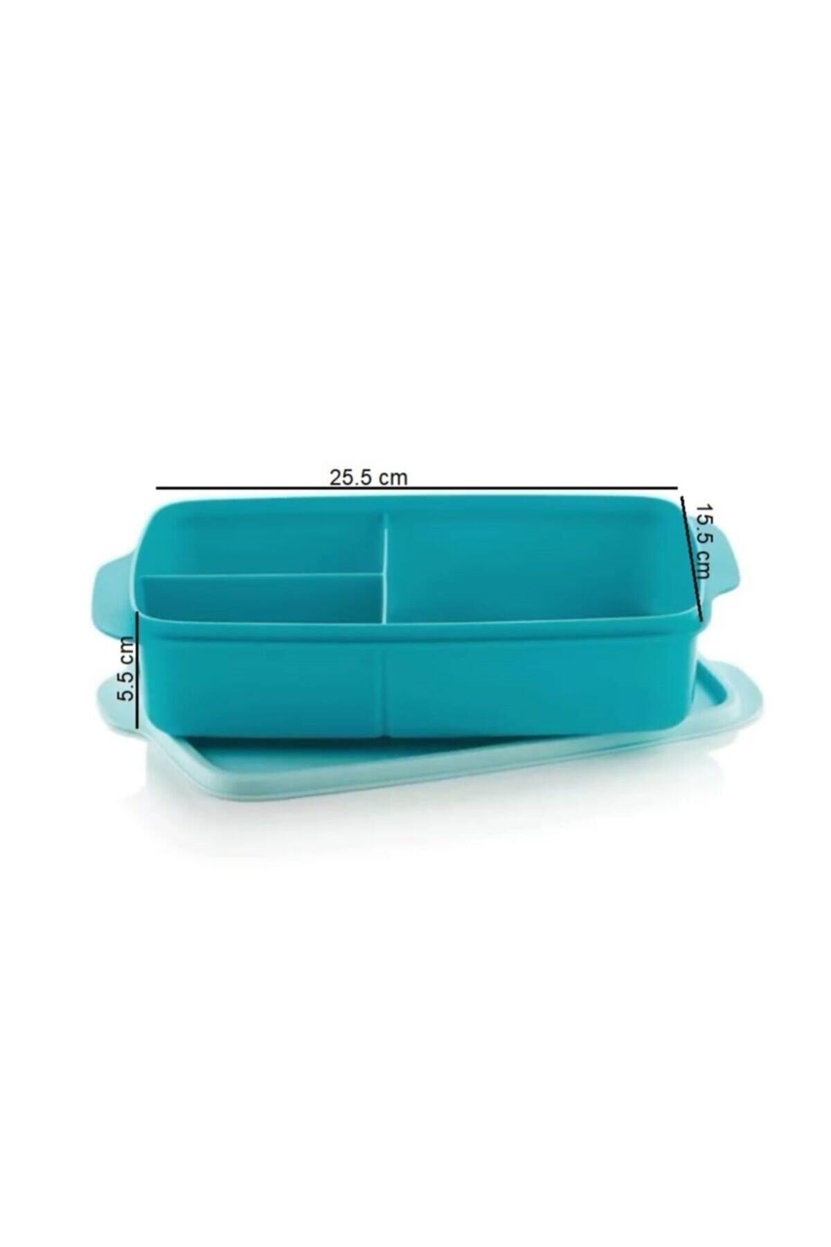 Compartment Lunch Box Blue Healthy Nutrition Container Hsgl Blue