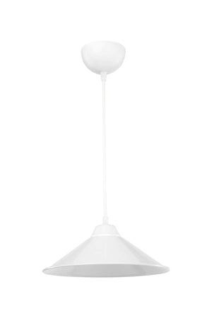 Maya Single Pendant Lamp White