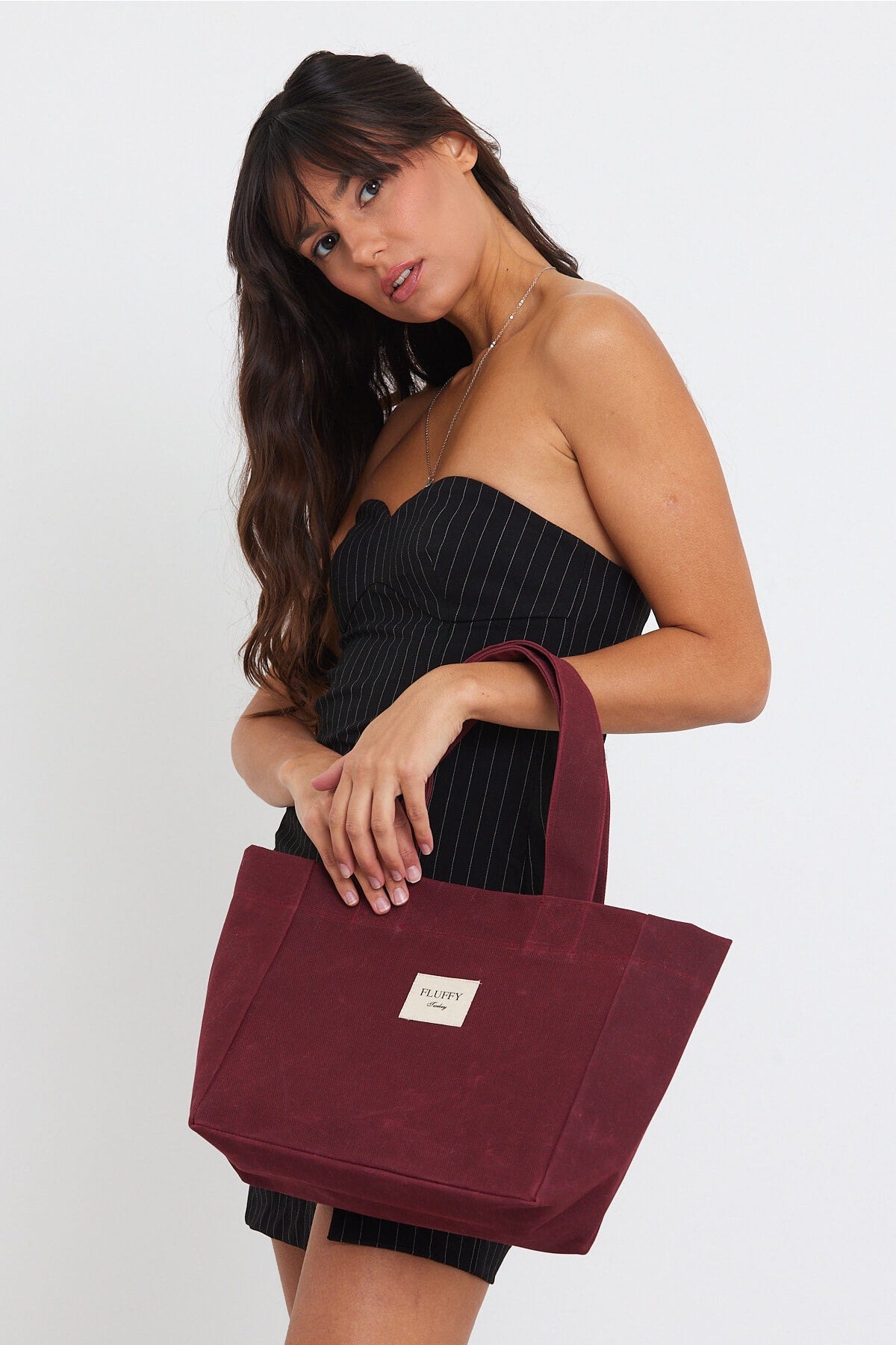 Kirschwachs-Canvas-Tasche