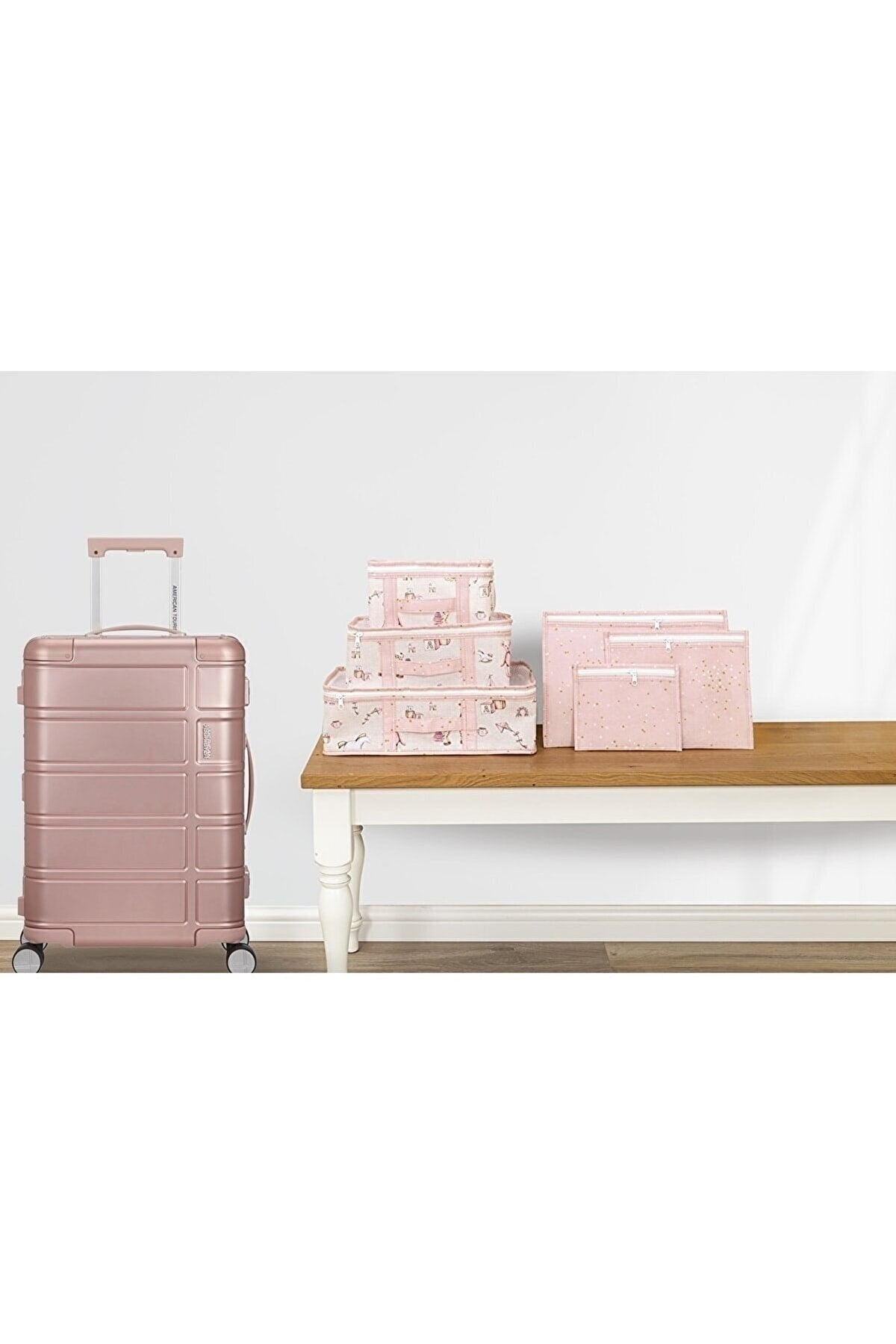 Baby-Geburtstasche, Mehrzweck-Organizer, 6-teilig (Rosa)