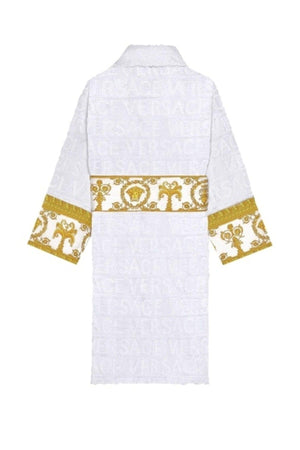Unisex Bathrobe White - Swordslife