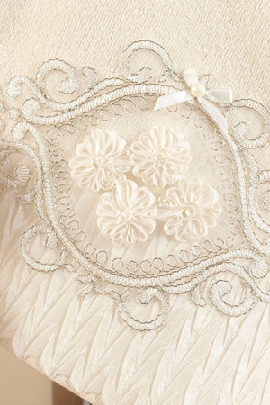 50/90 Daisy Dowry Lacy Cotton 4 Pieces Hand Face Towel - Swordslife