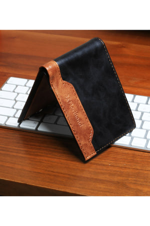 Crazy Leather Men'S Classic Wallet