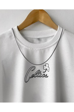 Men'S Oversize Printed Cotton Crew Neck Short Sleeve T-Shirt