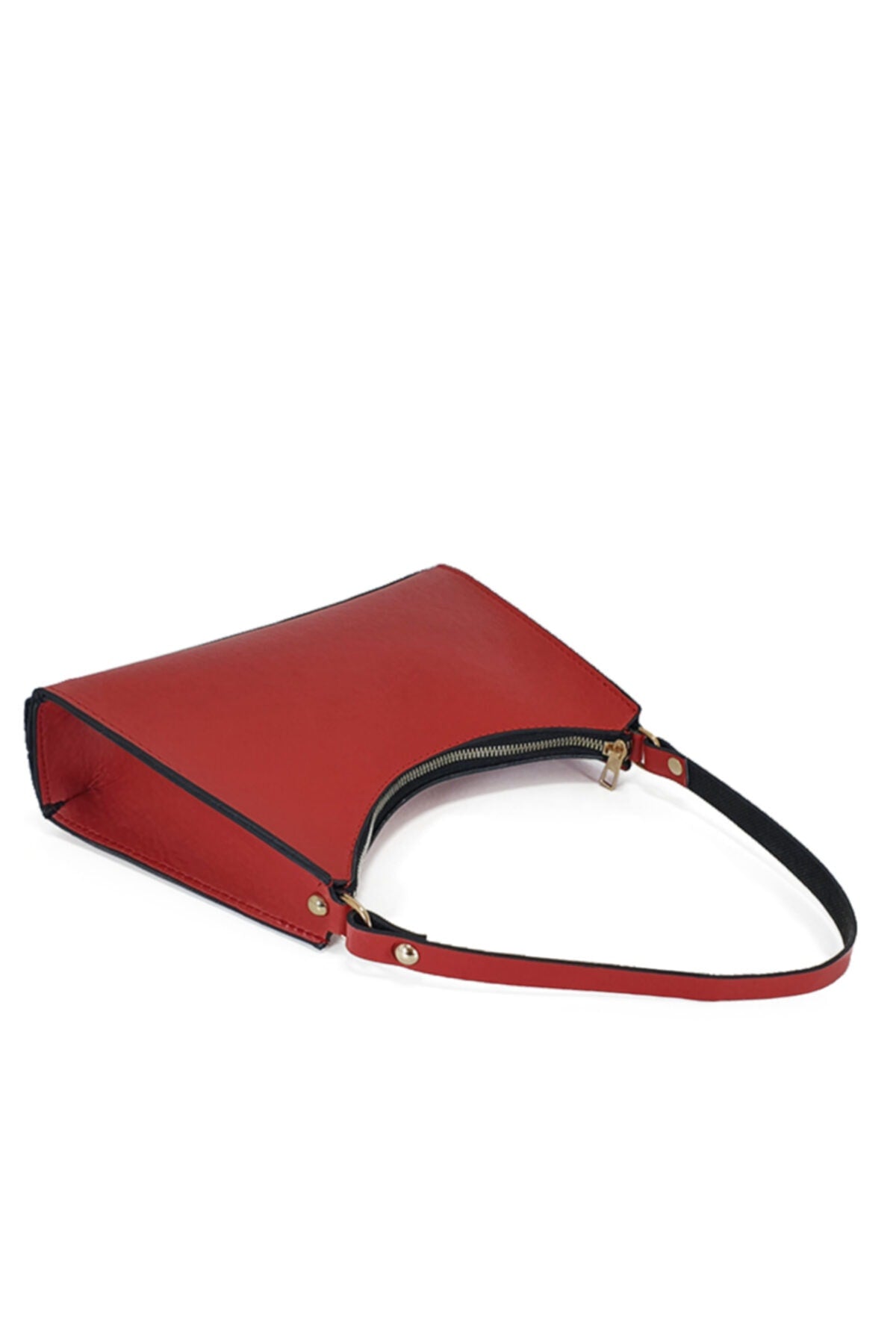 Red Color Baguette Baguette Hand And Shoulder Bag Gc009002