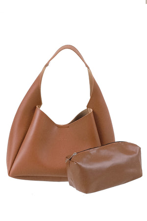 Taba Shk19 Faux Leather Women'S Hand And Shoulder Bag With Zippered Interior Compartment Wallet E:33 L:15 W:10 Cm
