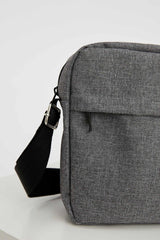 Men's Gray Cross Shoulder Bag S5667AZ21AU