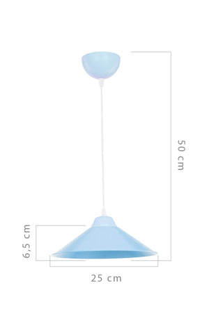 Blue Pendant Lamp Chandelier Children'S Room Living Room Kitchen Hallway Bedroom Lamp