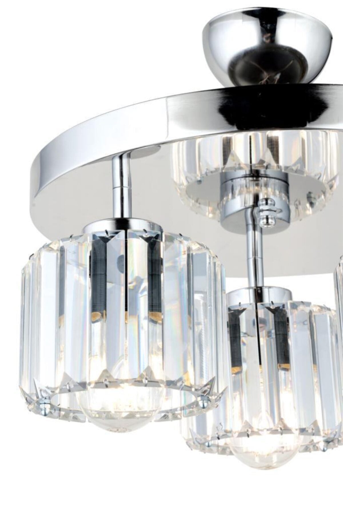 Sabrina 3-Piece Chrome Y-01 Chandelier