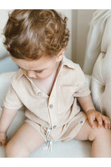 Organic Muslin Shirt Shorts Baby Set