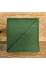 Placemat, 6 Pieces Special Stitched Fabric Napkin Green - Swordslife