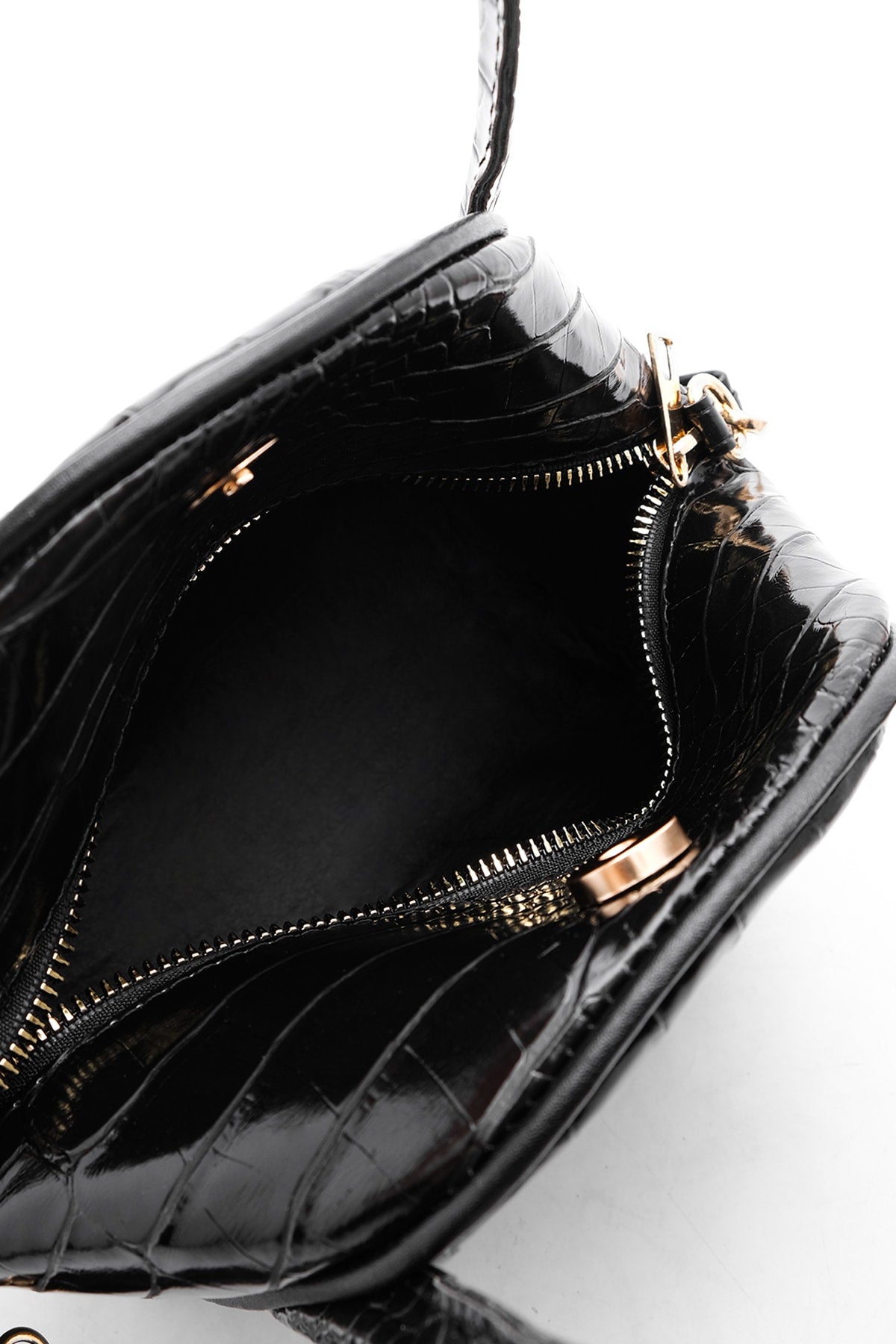 Women'S Hand & Shoulder Bag Larfe Black