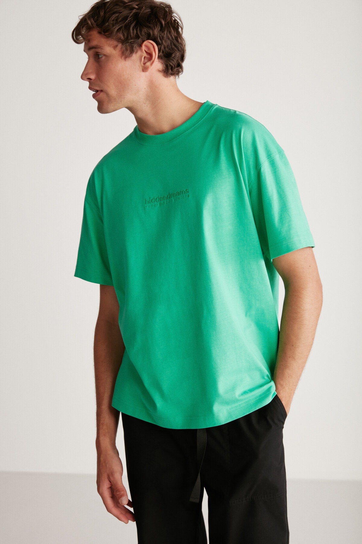 Taylor Oversize Green T-shirt