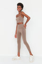 Vella - Mink High Waist Contouring Tights - Swordslife