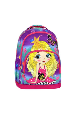 Yigit Boutique Bedruckte Schultasche für Mädchen