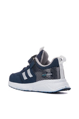 Orthopedic, Velcro, Navy and White Color Kids Sports Shoes