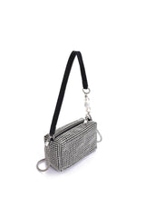 Latvian Women's Stone Mini Bag - Silver