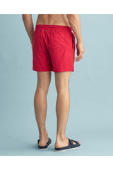 Men's Red Swimwear Shorts