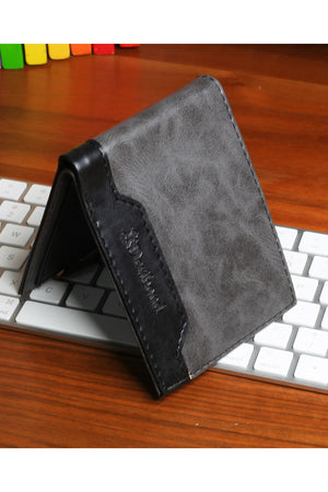 Crazy Leather Men'S Classic Wallet
