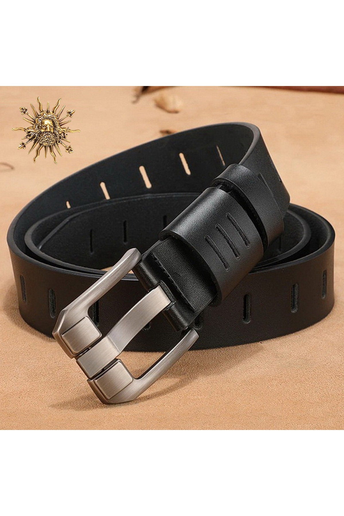 Supreme Made in Italy Lord Concept Herrengürtel aus echtem Leder