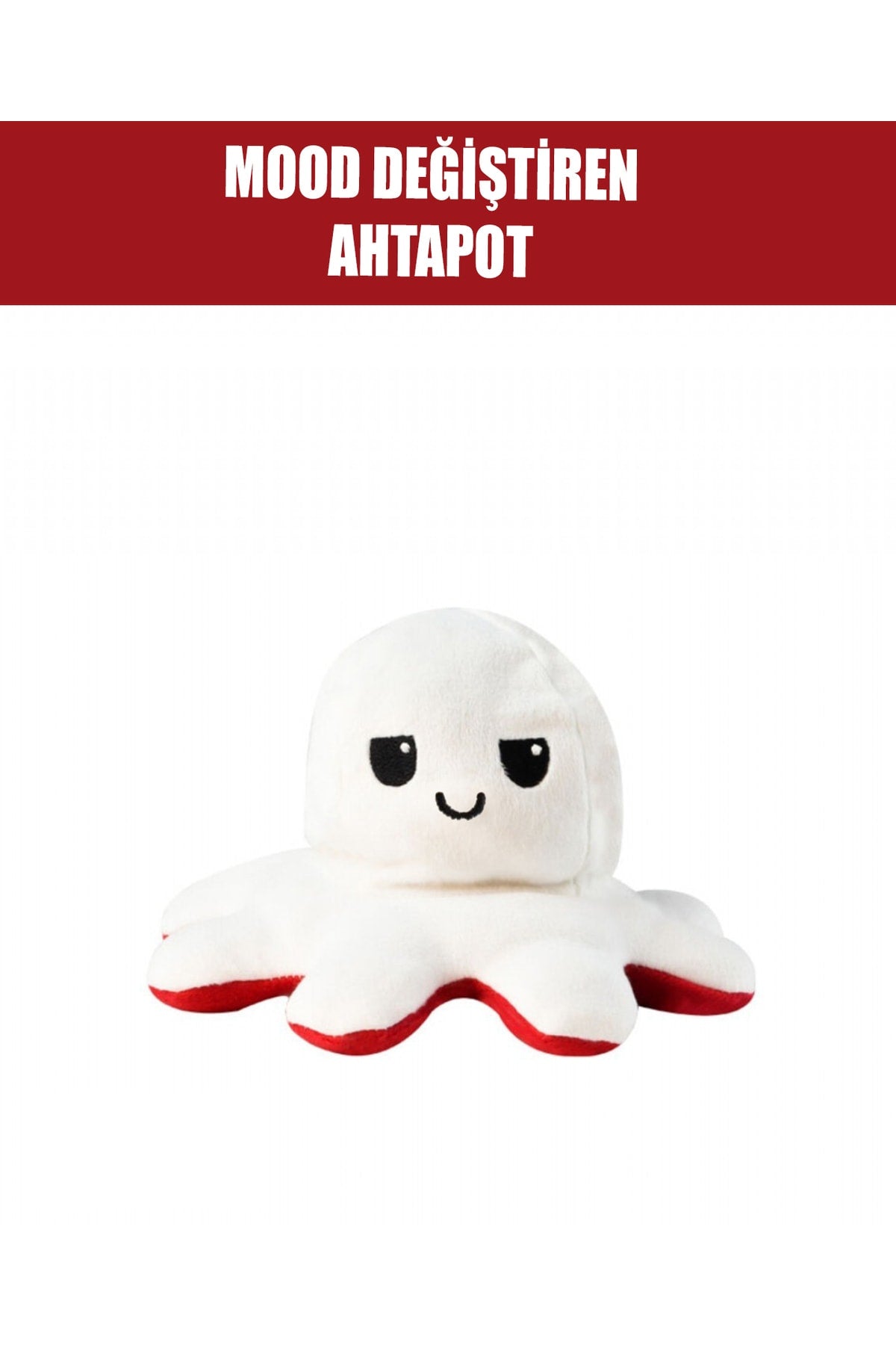 Mood Changing Octopus Red-White