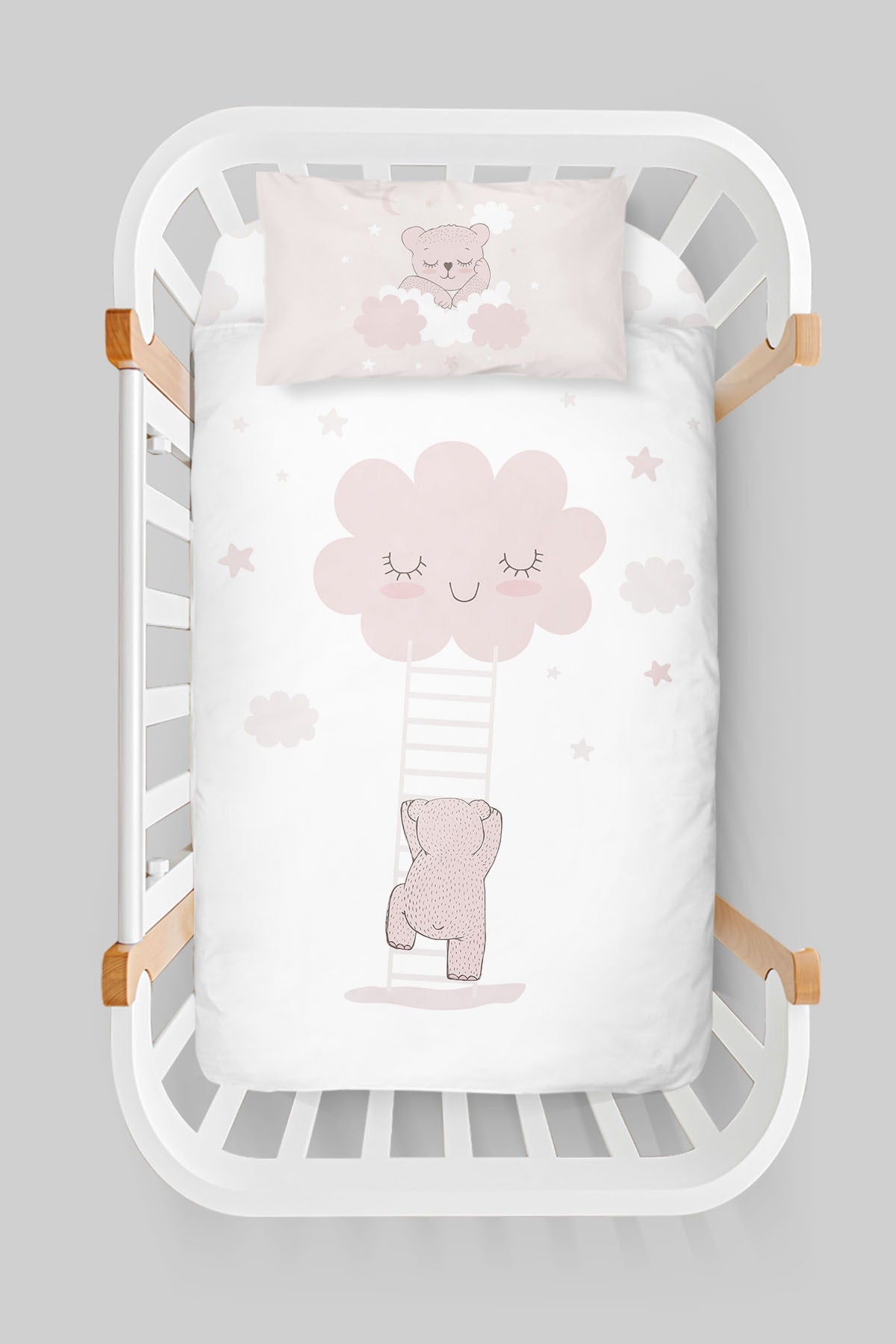 Mother'S Side Crib Sleeping Duvet Cover Set - Pure Baby