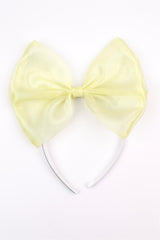 Yellow Crown Organza Girl's Party Dress - Carlene