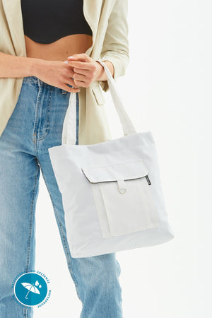 White U7 2-Compartment Large Volume Waterproof Fabric Women'S Sports Daily Arm And Shoulder Bag B:35 E:35