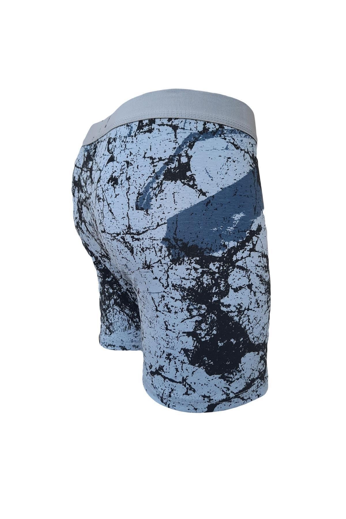 Men'S Patterned Lycra Cotton Boxer 5 Pack