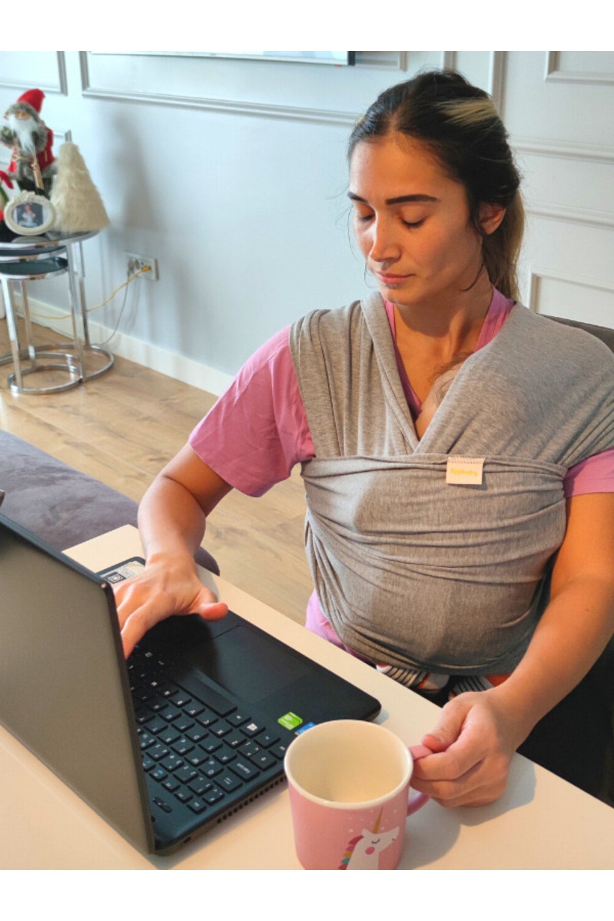 Flexibles Tragetuch Babytragetuch Premium-Baumwolltragetuch