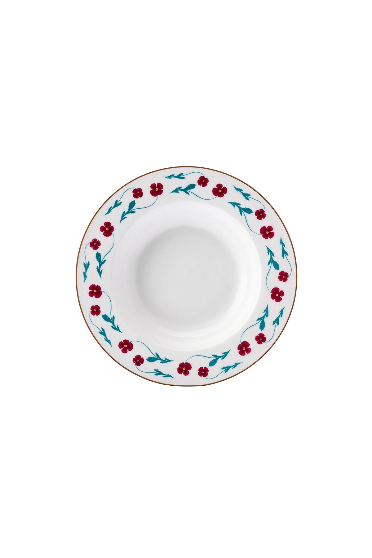 Ebru 24 Piece Porcelain Dinner Set For 6 People