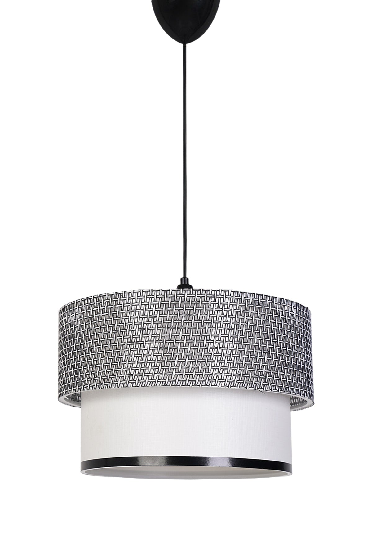 Sinifant Pendant Lamp Chandelier Black White