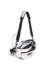 White - Black Unisex Waist Bag Ib9369 Waistbag L