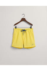 Men's Yellow Classic Fit Swimsuit