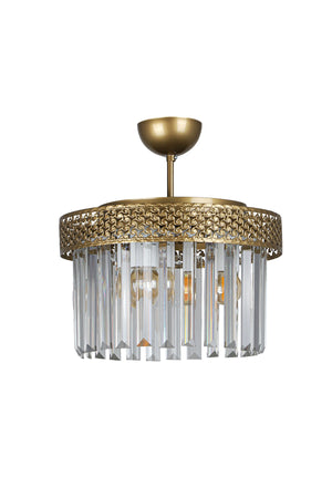 Sitrus 3Rd Antique Lux Crystal Stone Chandelier
