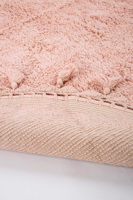 Lowell 100% Cotton Bath Mat Coral 100x100 - Swordslife