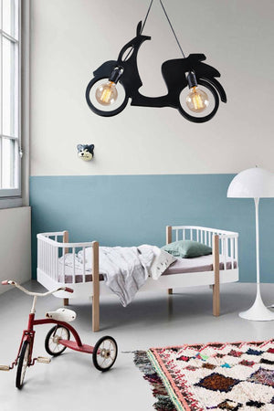 Roller Motor Fahrrad Kronleuchter Pendelleuchte Moderne Rustikale Dekorative Lampe Teen-Kid's Zimmer