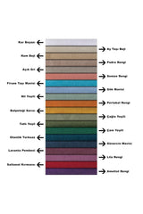 Velvet Textured Tiramisu Color Runner - Swordslife