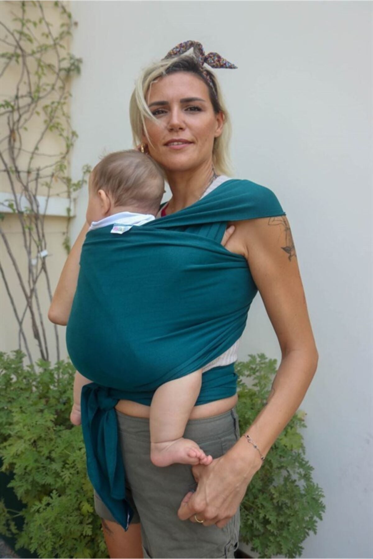 Petrol Green Wrap Sling