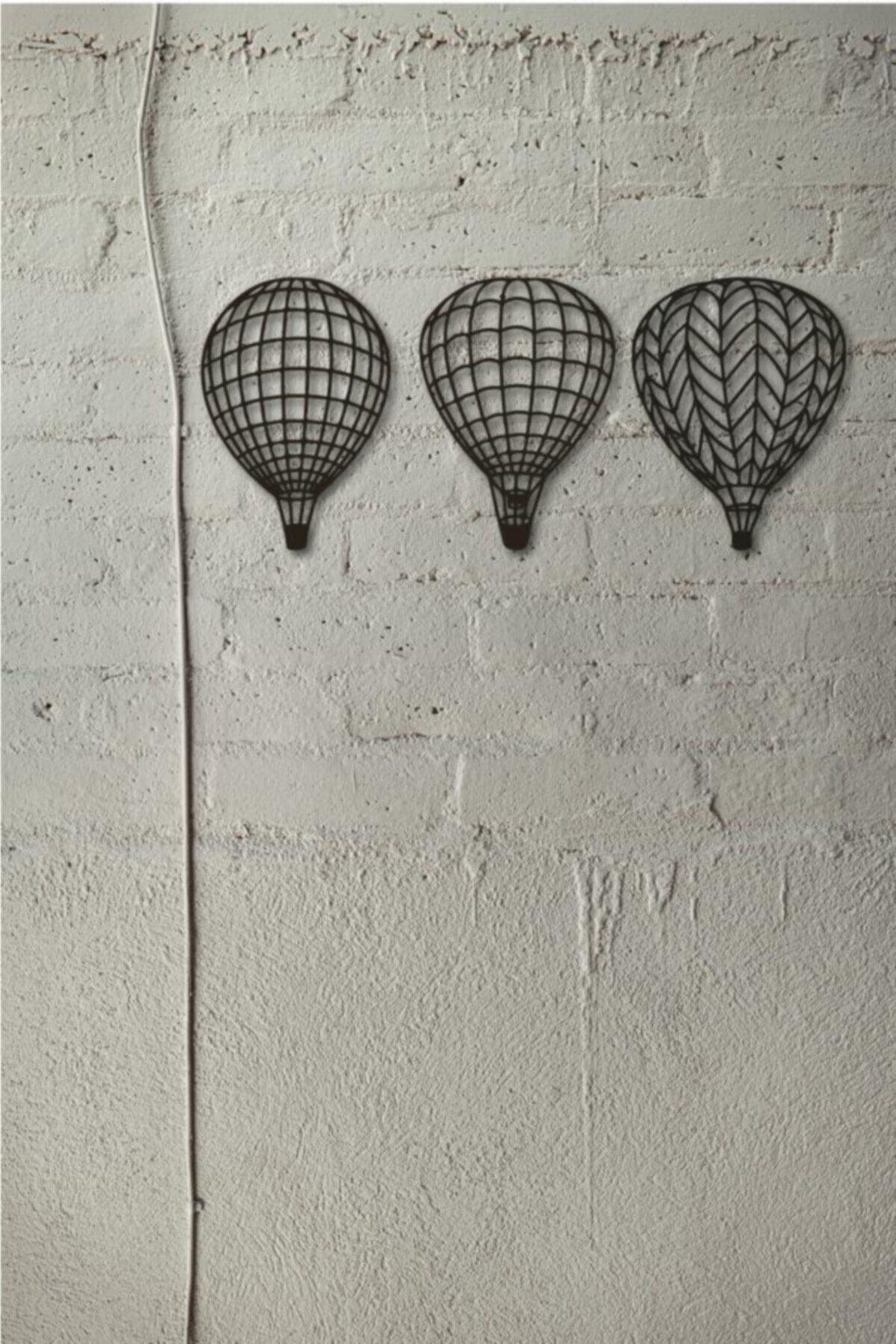 Flying Balloon Wall Decoration 3 Pieces Flying Balloon Wall Decor Decorative Ornament - Swordslife