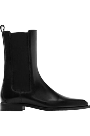 Flat Leather Chelsea Boots - Swordslife
