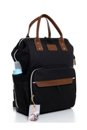 Luxuriöser, wasserdichter, schmutzabweisender Babypflege-Rucksack und Aufkleberset für Schwangerschaft und Baby-Fotoshooting