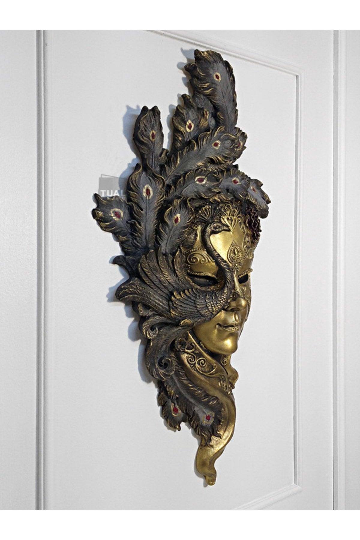 Decorative Mask Board Wall Sculpture Trinket - Swordslife