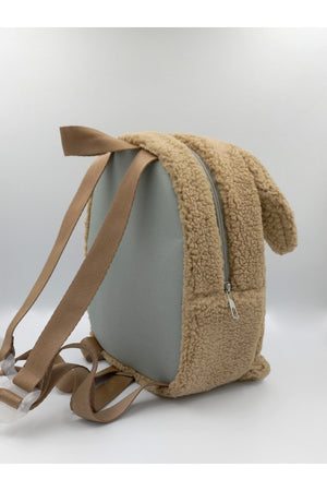 0 - 6 Jahre Kindergartenkind Schul-/Rucksack Wellsoft Plüsch Cappuccino