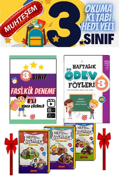 Third grade homework and exam practice workbook with 100+ exercises