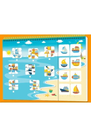 My 4-6 Years Old Velcro Activity Book - Swordslife