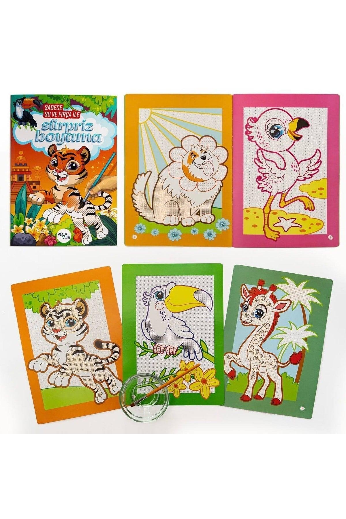 Set of 4 Surprise Coloring Books - Swordslife