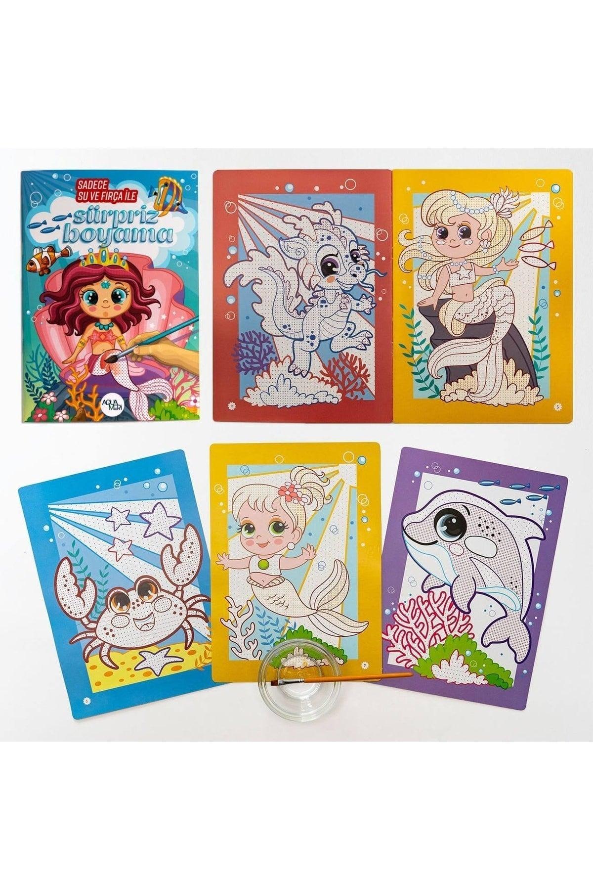 Set of 4 Surprise Coloring Books - Swordslife